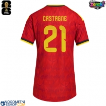 Ženski Nogometni dresi Belgija Timothy Castagne #21 Domači SP 2026 Kratek Rokav
